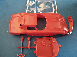 Slotcars66 Ferrari 250 GTO/64 1/32nd scale MRRC slot car kit 